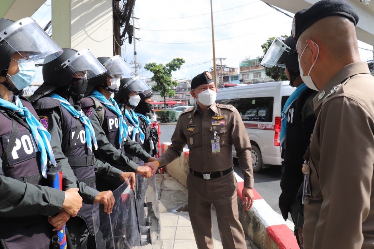 วันที่ 14 พฤศจิกายน 2565 พลตำรวจโท ณัฐ สิงห์อุดม ผู้บัญชาการตำรวจตระเวนชายแดน มอบหมายให้ พลตำรวจตรี สุนทร เฉลิมเกียรติ รองผู้บัญชาการตำรวจตระเวนชายแดน ตรวจเยี่ยมกำลังพล คฝ. จาก กก.ตชด.21 และ กก.ตชด.41  