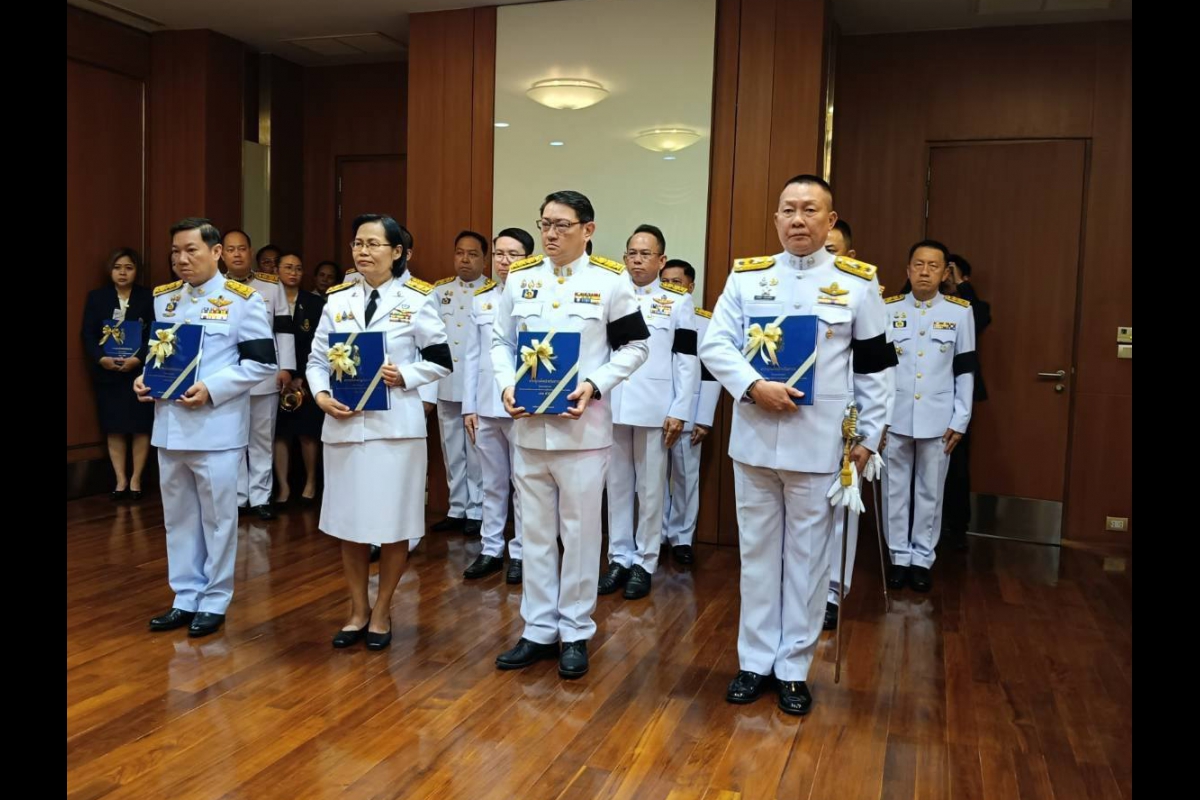 วันที่ 23 ธ.ค.68 ณ ทำเนียบองคมนตรี พระราชอุทยานสราญรมย์ เขตพระนคร กรุงเทพฯ พลเอก สุรยุทธ์ จุลานนท์ ประธานองคมนตรี เป็นประธานในพิธีเชิญหนังสือสารานุกรมไทยสำหรับเยาวชนฯ เล่มที่ 45 ฉบับพระราชทาน โดยมี พล.ต.ต.ชวนนท์ ประเทศรัตน์ รอง ผบช.ตชด. เป็นผู้แทน บช.ตชด