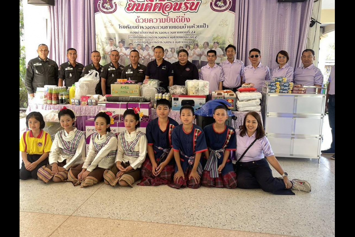 วันที่ 4 ก.พ.69 ผบช.ตชด มอบหมายให้ พล.ต.ต.กัญชล อินทราราม รอง ผบช.ตชด. พร้อมคณะ เดินทางตรวจเยี่ยมและติดตามการดำเนินงานโครงการพระราชดำริฯ ณ โรงเรียน ตชด.บ้านห้วยเป้า และโรงเรียน ตชด.ฮิลมาร์พาเบิล จ.เลย