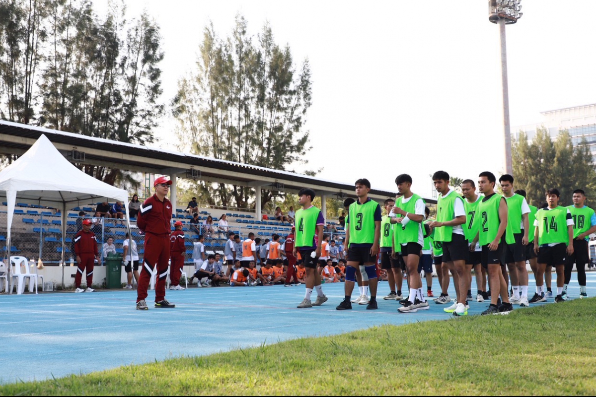 วันนี้ 11 ก.พ.69 บช.ตชด.ดำเนินการทดสอบสมรรถภาพร่างกาย (สอบพละ) ให้แก่ว่าที่นักเรียนนายสิบตำรวจ (นสต.) สังกัด บช.ตชด. ณ สนามกีฬาไทย-ญี่ปุ่น ดินแดง