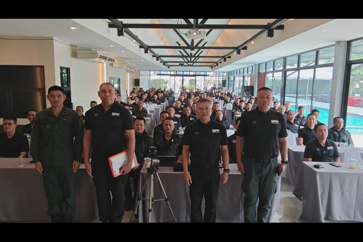 เมื่อ 22 ก.พ.69 พล.ต.ท.รุ่งโรจน์ ฐากูรปุณยสิริ ผบช.ตชด. ได้เดินทางไปพบปะผู้เข้าร่วมอบรมโครงการพัฒนาประสิทธิภาพ งานสืบสวนปราบปรามอาชญากรรมตามแนวชายแดง (BPP Detective Workshop)