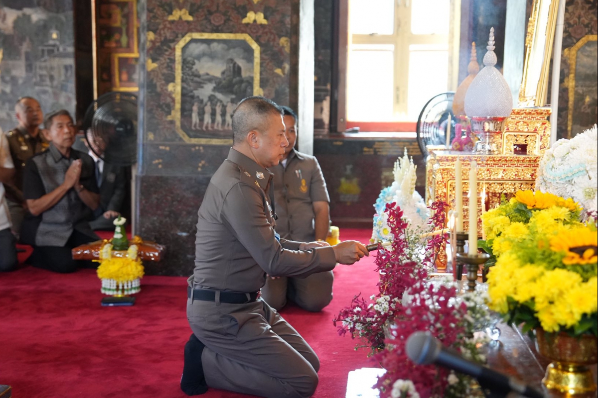 พล.ต.ท.รุ่งโรจน์ ฐากูรปุณยสิริ ผบช.ตชด. เป็นประธานในพิธีอุปสมบทหมู่ข้าราชการตำรวจตระเวนชายแดน เพื่อถวายเป็นพระราชกุศลแด่ สมเด็จพระกนิษฐาธิราชเจ้า กรมสมเด็จพระเทพรัตนราชสุดา ฯ สยามบรมราชกุมารี พร้อมด้วยข้าราชการตำรวจและครอบครัวเข้าร่วมพิธี 