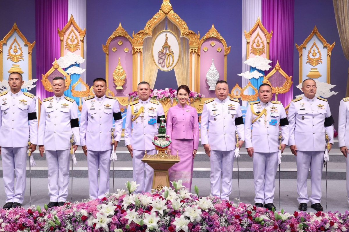 วันนี้ (27 เม.ย.69) พล.ต.ท.รุ่งโรจน์ ฐากูรปุณยสิริ ผบช.ตชด. และประธานชมรมแม่บ้านตำรวจตระเวนชายแดน ร่วมบันทึกเทปโทรทัศน์ถวายพระพร เนื่องในโอกาสวันเฉลิมพระชนมพรรษา สมเด็จพระนางเจ้าสุทิดา พัชรสุธาพิมลลักษณ พระบรมราชินี