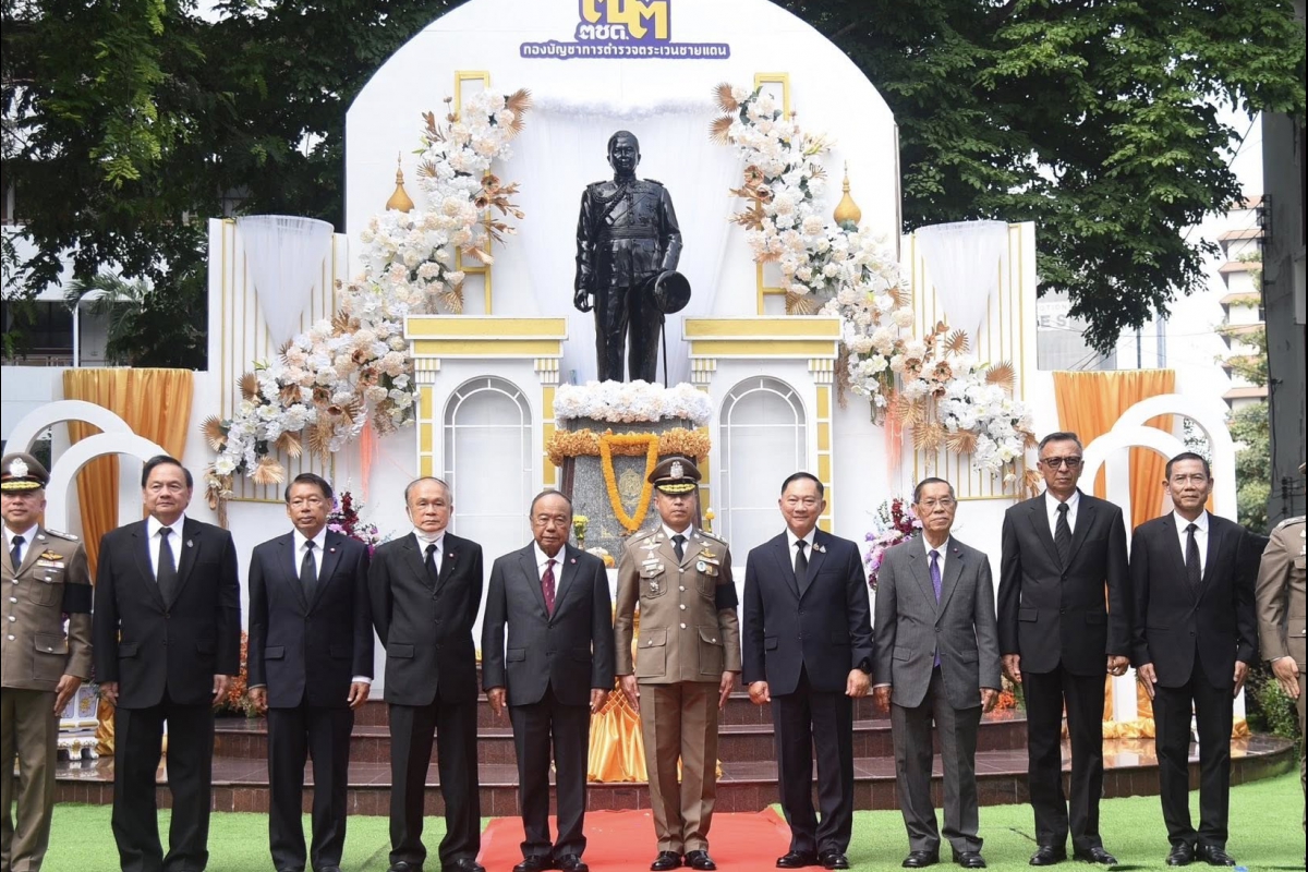 วันนี้ (27 เม.ย.69) พล.ต.ท.รุ่งโรจน์ ฐากูรปุณยสิริ ผบช.ตชด. และประธานชมรมแม่บ้านตำรวจตระเวนชายแดน ร่วมบันทึกเทปโทรทัศน์ถวายพระพร เนื่องในโอกาสวันเฉลิมพระชนมพรรษา สมเด็จพระนางเจ้าสุทิดา พัชรสุธาพิมลลักษณ พระบรมราชินี (2)